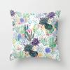 Nordic Style Tropical Plant Cactus Pattern Cushion Cover Sofa Car Office Pillowcase Home Decor