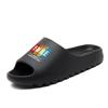 Мужские и женские модные тапочки Мужские сандалии Пляжные шлепанцы На толстой подошве Летние Нескользящие Мужские тапочки для душа Zapatillas