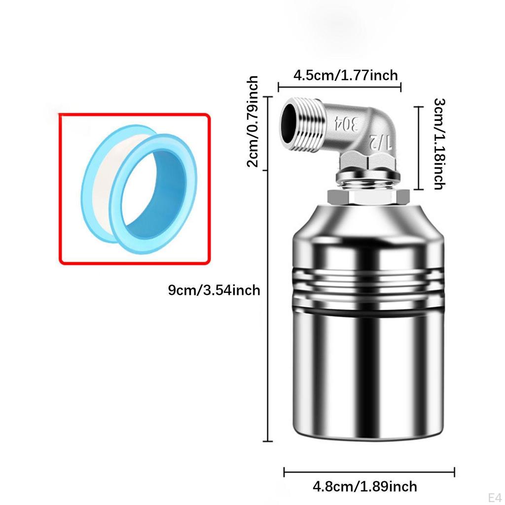 Floate Valve Water Float Stainless Steel Auto Fill Automatic Level Control