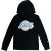 Nike Толстовка с капюшоном X NBA Collaboration Los Angeles Lakers City Edition, повседневная, с капюшоном, детская, черная 3Z2B7FDKM-LAK