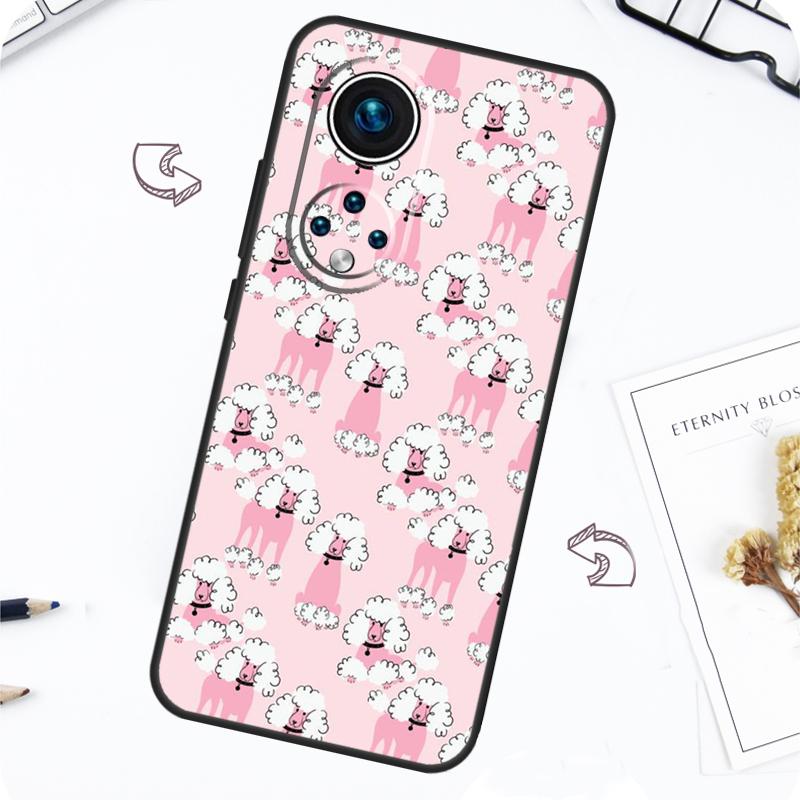 Пудели Мультяшный Милый Девчачий Чехол Для Honor Magic 7 5 6 Pro Honor 200 Pro X9b X9a X8b X8a X8 X9 X9c 50 70 90 Lite Чехол