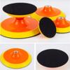 100mm/125mm Plate Backing Pad PU Sanding Pad Holder Durable Sponge Polishing Disc