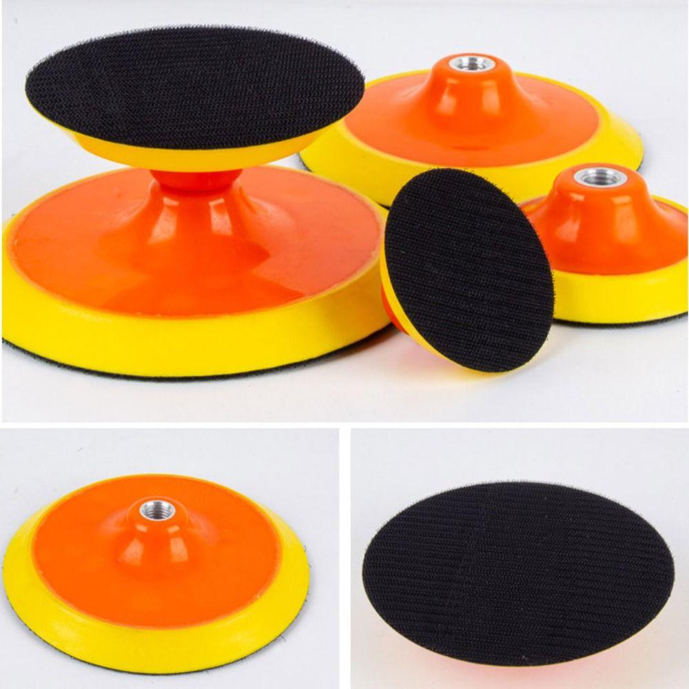 100mm/125mm Plate Backing Pad PU Sanding Pad Holder Durable Sponge Polishing Disc