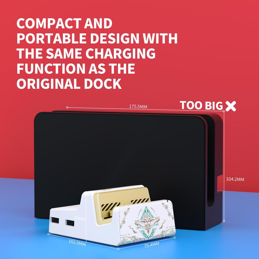 Корпус док-станции и микросхема печатной платы в комплект не входят. Сменный корпус для eXtremeRate Nintendo Switch Dock AiryDocky DIY Kit в переработанном портативном корпусе.