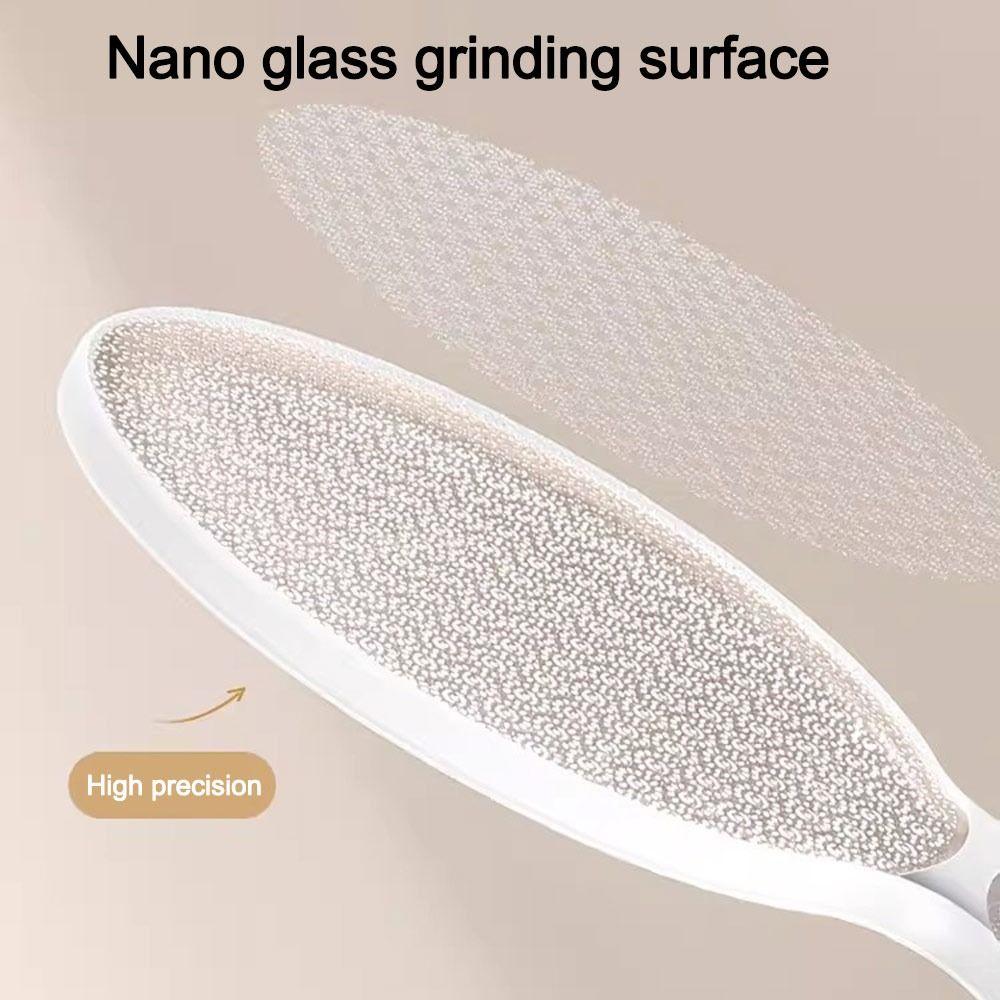 Foot Care Heel Scrubber Callus Transparent Foot Scrubber Gifts Removal Pedicure Tool