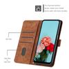 Stand Case for TECNO Camon 40 Pro 4G Imprinted Lines Leather Phone Cover