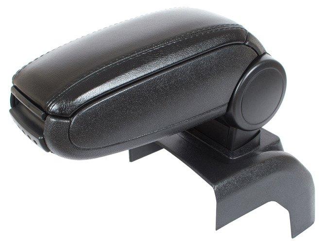 Ford Focus Mk2 04-11 armrest set BLACK ECO LEATHER + installation kit