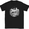 Bass Fishing T-Shirt Landscape Pole Rod Reel Fly Graphic Gift Funny Tee