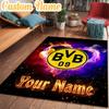 Custom Name Bvb 09 Football Club Rug Office Rug Chair Mat Non Slip Carpet Rugs for Bedrooms Dining Room Living Room Home Decor gifts