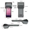 Смарт-терминал сбора данных PDA608 с HD-сканером, принтером, NFC, считывателем ID-карт, RFID и расширяемыми модулями