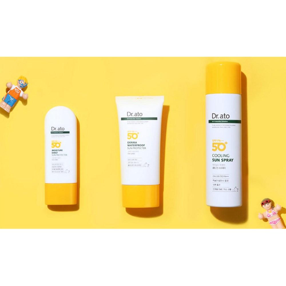 Dr. Ato Derma Waterproof Sun Protector SPF50+ PA++++, 80ml, 1 Piece