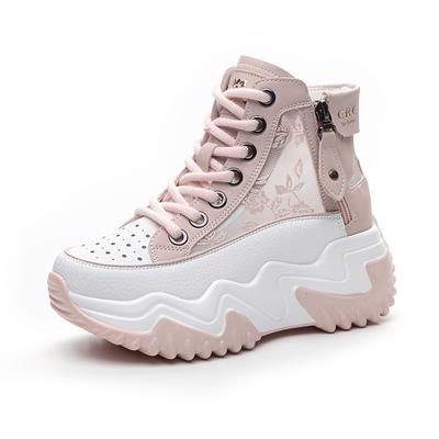 Новые женские спортивные кроссовки, обувь с увеличением роста, платформа, женские кроссовки с высоким верхом, дизайнерская обувь для бега, женские летние сандалии