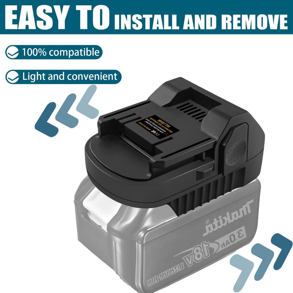 Адаптер, позволяющий использовать Makita с инструментами Haikoki Инструменты Haikoki 18 В Адаптер-переходник, позволяющий использовать Makita с оригинальными и