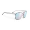 RUDYPROJECT Sound Shield Ice Silver Lens 127mm Sunglasses, Matte/Multi-Laser Osmium, Width