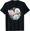 Hot Fashion Casual Unisex Lilo & Stitch Angel & Stitch Heart Bubbles T-Shirt S-4XL Summer