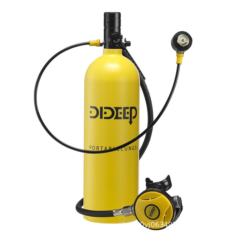 DIDEEP X5000Pro 2L Комплект для дайвинга и снорклинга с аквалангом и манометром