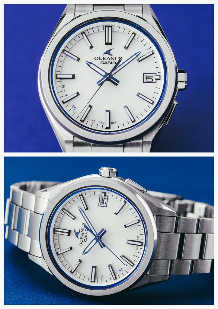 Часы Oceanus с Bluetooth-радио Solar White [Casio] [Сделано в Японии] OCW-T200S-7AJF Мужские