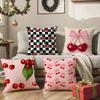 Sweet Millennium Print Kirsh Studio Pillow Case Comfort Sofa Bed Silky elegant Invisible zipper Decorative cushion cover