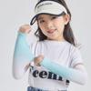 Spandex Gradient Color Sleeve Polyester Sun Protection Arm Cover Ice Silk Arm Sleeves  Kids