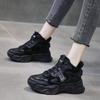 Woman Winter Sneakers 2025 New Keep Warm Thick Bottom Dad Shoes Women Comfort Casual Snow Boots Female High Top Chunky Sneaker