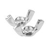 100PCS Wing Nuts Butterfly Nut M3M4M5M6M8M10M12 Carbon Steel Galvanized Fastener Tool