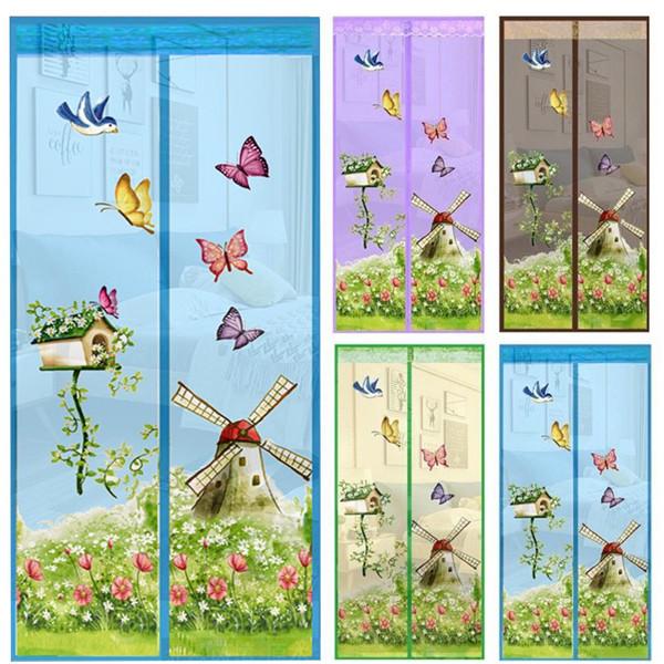 Anti-mosquito Curtain Magnetic Household Bedroom Partition Ventilation Summer Screen Window Magnet Door Screen Net