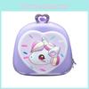 Kids Girls Boys Unicorn Backpack With Oxford Fabric And Curved Shoulder Straps For Education Use