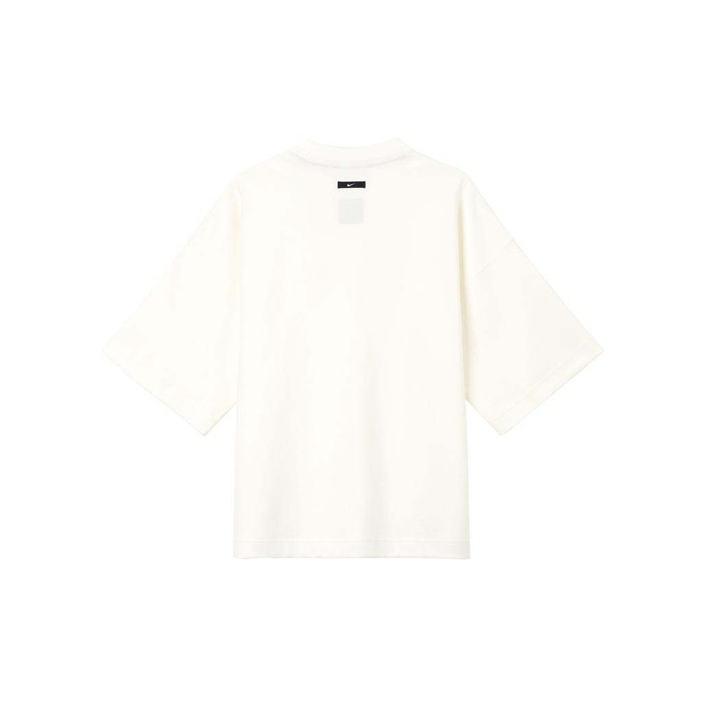 Nike Sportswear Tech Fleece Reimagined Loose-Fit Crew-Neck Short-Sleeve T-Shirt Men Tops White FB8166-133