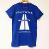 Ретро Футболка Autobahn Kraftwerk Классическая Королевский Синий Унисекс S-234XL IM1090 Унисекс Футболка