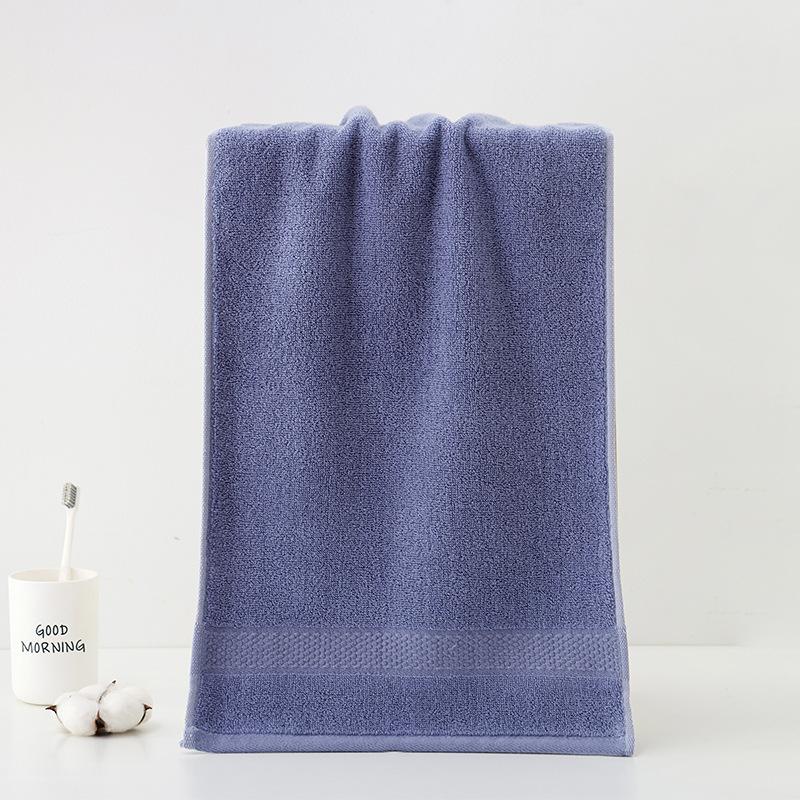 Полотенце из чистого хлопка Однотонное сломанное лезвие Взрослое полотенце для лица Не допускает выпадения волос Преимущества компании
