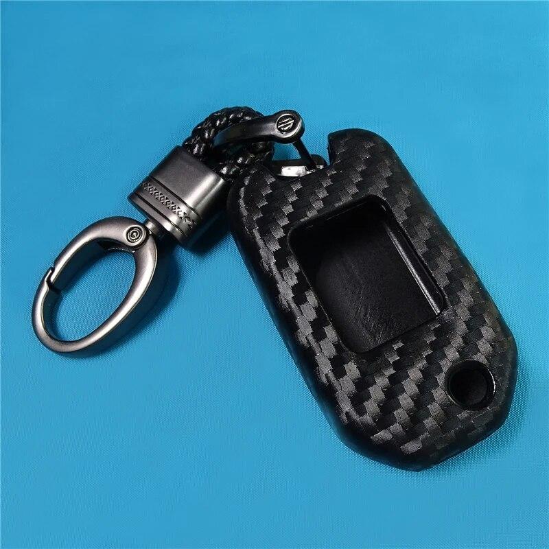 Силиконовый автомобильный брелок с 3 кнопками, карманный чехол для Honda Civic CR-V HR-V Accord Jade Crider Odyssey 2015-2018, дистанционная защита
