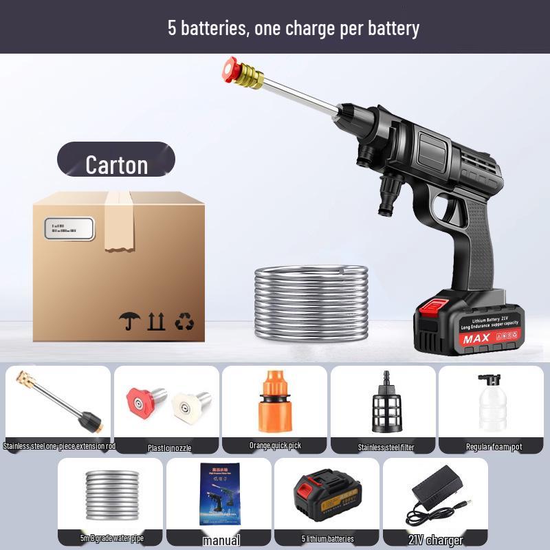 Литиевая аккумуляторная мойка высокого давления