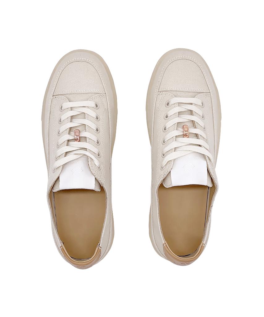 Fly New York Central Canvas Women'S Sneakers Beige Fnw2311