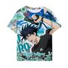Японское аниме Магическая битва Принт Футболка Мужская Хип-хоп Уличная одежда Летние Футболки Харадзюку Ноа Кугисаки
