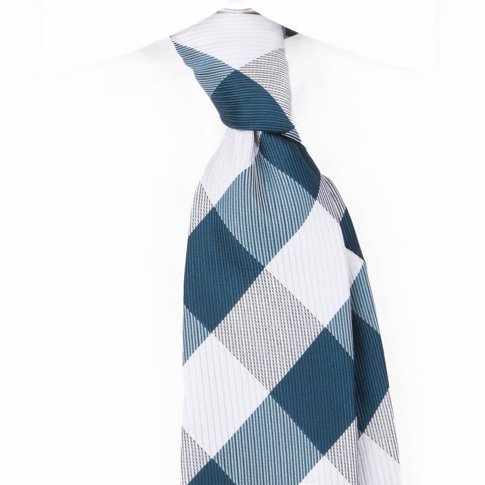 Retro Hand Tie Male British 8Cm Dress Business Professional Casual Blue Pattern Wedding Groom Senior Sense