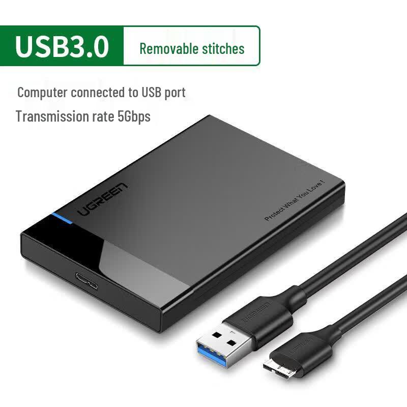 Ugreen Корпус для 2,5-дюймового SATA жесткого диска USB 3.0 Type-C