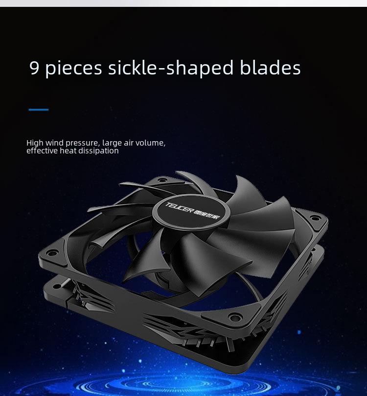 Zero Degree Fengshen B12025 PWM 120 мм процессорный воздушный кулер с интеллектуальным контролем температуры
