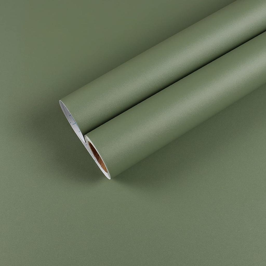 Матовая черная самоклеящаяся и съемная виниловая водонепроницаемая контактная бумага для шкафов, столешниц, настенного покрытия