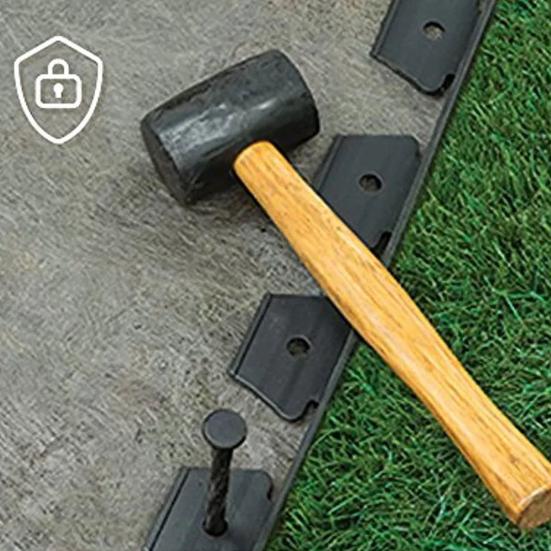 С шипами Простая установка Не требует раскопок Устойчивость к атмосферным воздействиям Универсальный дизайн Цветочные клумбы Комплект для оформления садовой окантовки