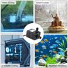 DC12V бесщеточный небольшой водяной насос для садового пруда, аквариума, мини-погружной насос Micro 5V USB, циркуляция воды 120 л/ч