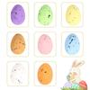 50/100Pcs New Speckled Foam Easter Eggs Painted Colorful Fake Foam Eggs Hanging Egg Ornaments Painted Bird Eggs Party Supplies