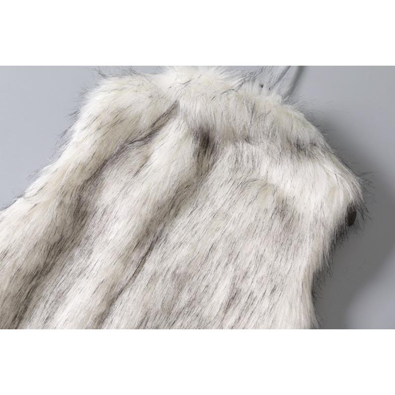 Autumn and Winter Women's Waistcoat Plus Size Vest Stand-up Collar Jacket Vest Coat