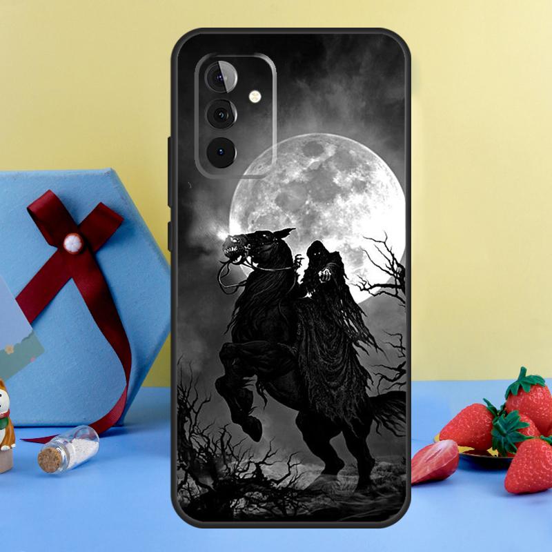 Чехол-череп Жнеца Смерти для Samsung Galaxy A13 A33 A53 A16 A17 A54 A34 A14 A15 A35 A55 A52 A12 A32 A26 A36 A56