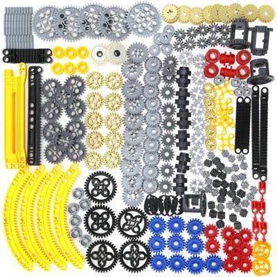 Domoni Technical Parts Gear Set for Lego Kits 235 Piece Car Gear Rack Driving Clutch Differential Building Blocks Set - Совместимо с основными брендами