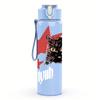 1PC Red Five-pointed Star Punk Skull Print 750ml Portable Sports Water Bottle Leakproof Gym Outdoor Travel Drink Cup
