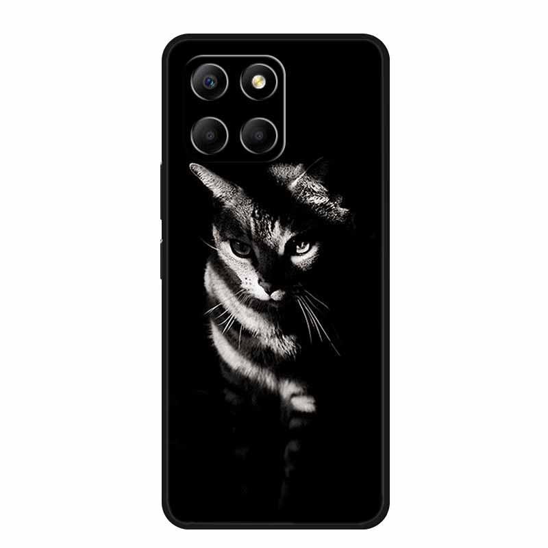 Чехол для Honor X7d 2025 X 7 d Популярный Черный Силиконовый Мягкий Задний Чехол для Honor X7d 4G 400 Smart Play 10T Чехол для Телефона