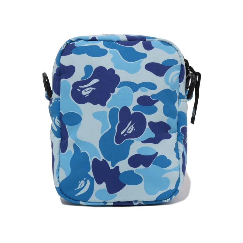 A Bathing Ape Камуфляжная Акула Тканевая Сумка Через Плечо Унисекс Сумки Синий Зеленый Розовый 0ZXBGM003901Q