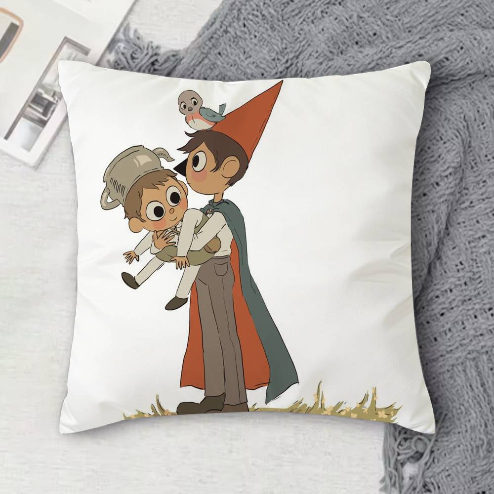 OOver the Garden Wall Doublesided Printed Square Decorative Cushion Cover for Sofa Living Room Home Decor