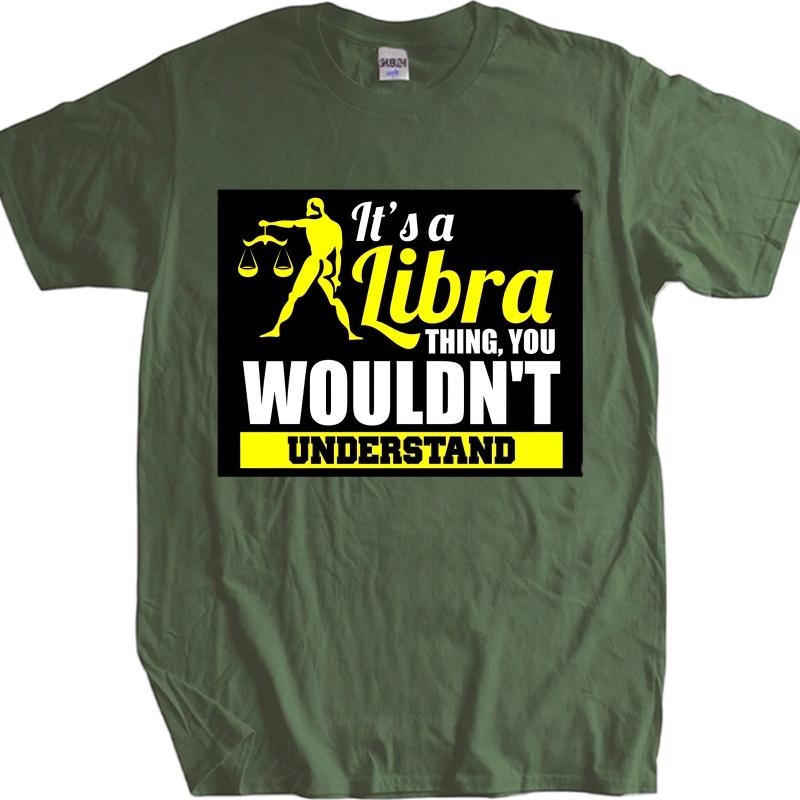 Black Summer For Men tshirt Its A Libra Thing You Wouldnt Understand Short Sleeve Cotton Crew Neck Tee Shirt