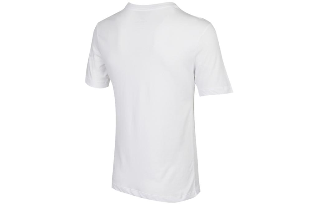 Nike Футболки Мужские Белые С Круглым Вырезом Умеренный Прямой Крой DJ1565-100